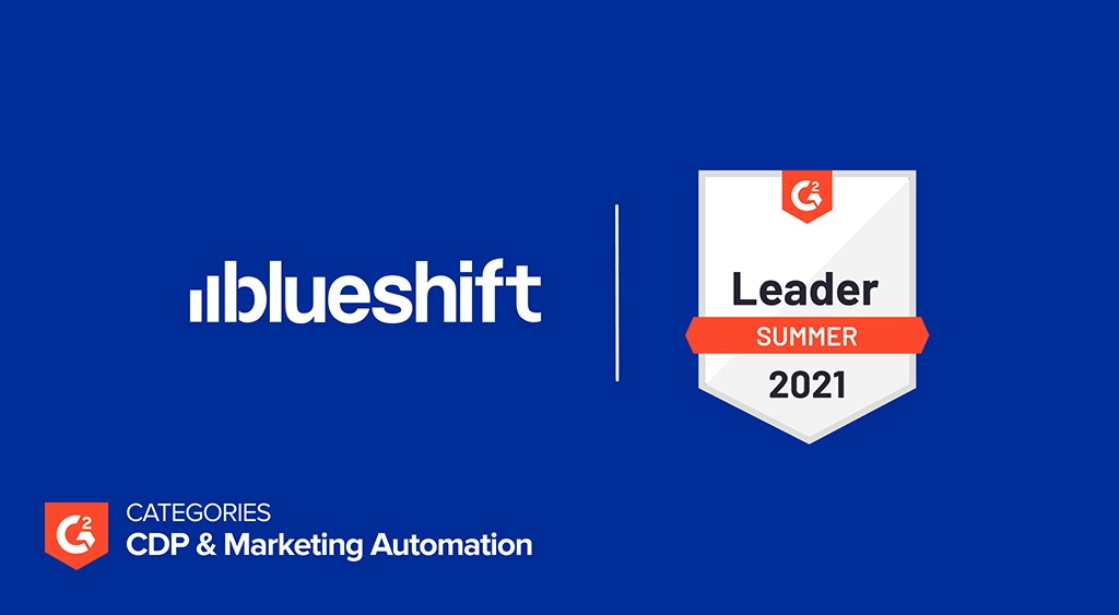 Blueshift Named a CDP Leader in G2's Summer 2021 Report | Blueshift