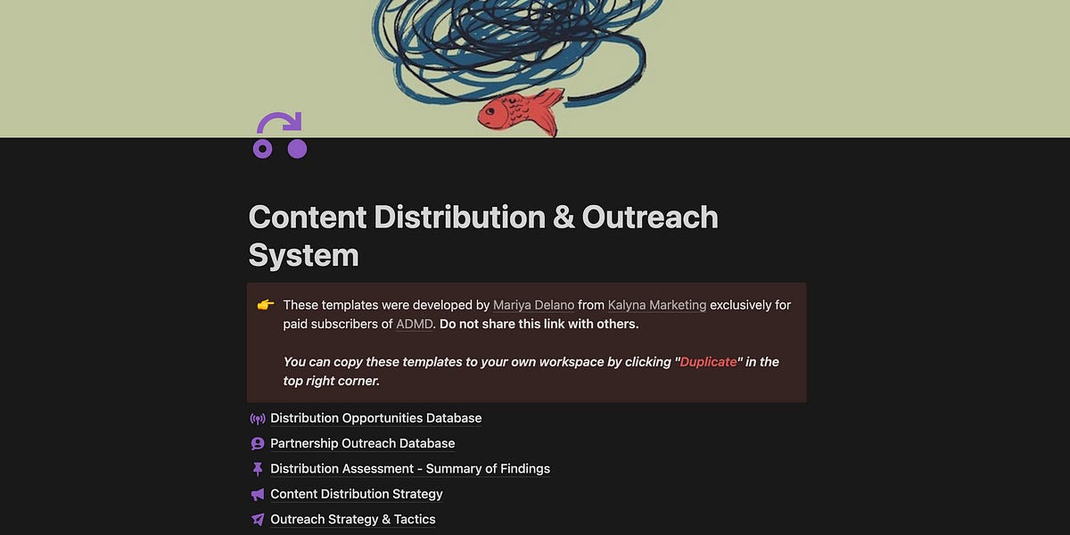 ADMTips #1: Crafting a Content Distribution & Outreach System - Part 1