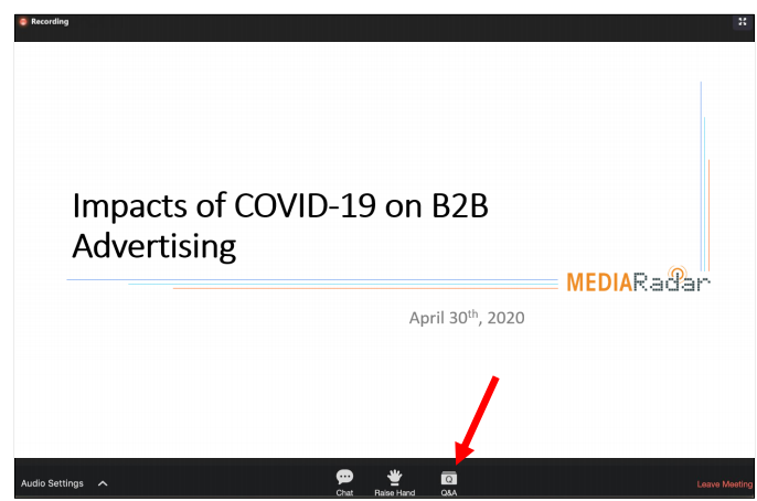 Impacts of COVID-19 on Digital B2B Advertising