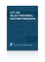 Act-On's Select Referral Partner Program