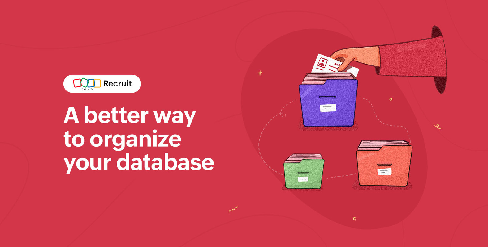 Maintaining records gets easier with Zoho Recruit