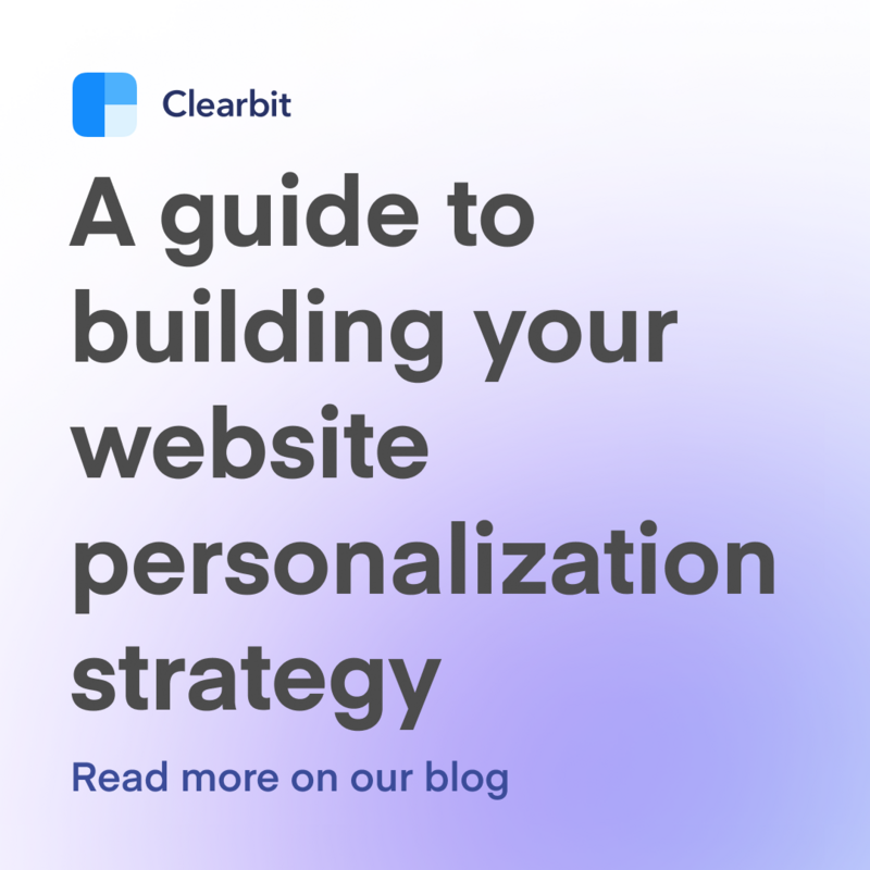 A guide to building your website personalization strategy