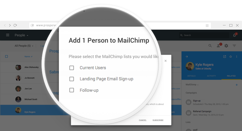 Add Marketing Automation to Copper with Mailchimp Integration