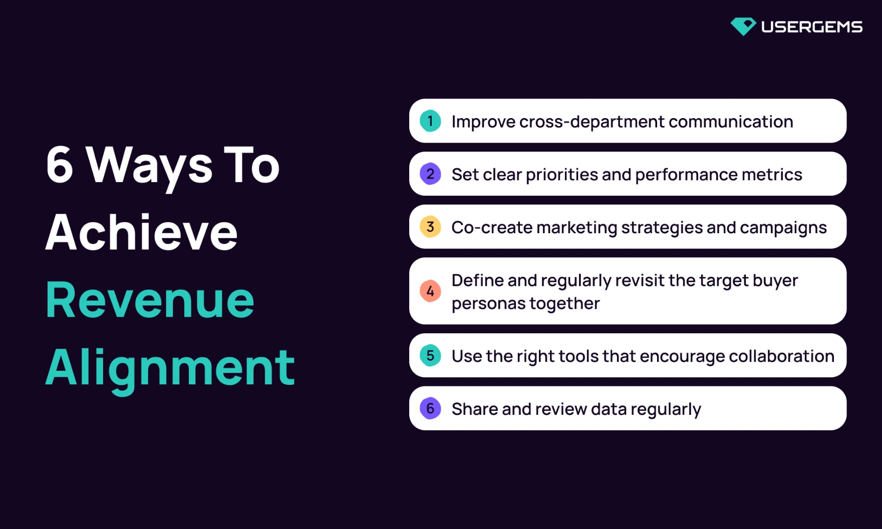 6 expert tips to drive revenue alignment