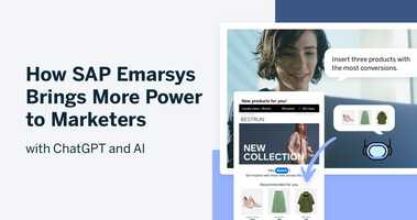 How SAP Emarsys Brings More Power to Marketers with ChatGPT and AI