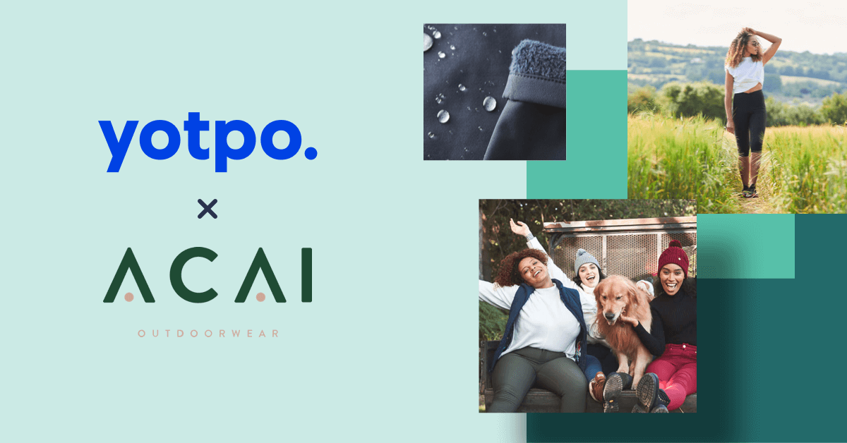 ACAI Sees 76% Lift in Sales With the Yotpo Platform | Yotpo Case Studies