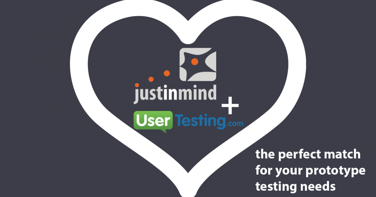 UserTesting Now Integrates With the [Incredibly Awesome] Justinmind Prototyper