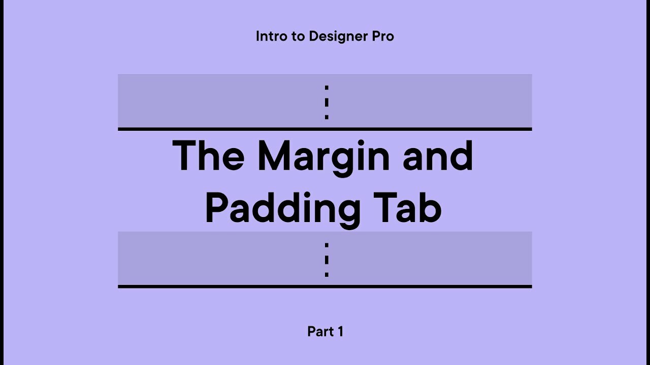Splash Designer Pro: The Margin & Padding Tab | Event Branding & Design