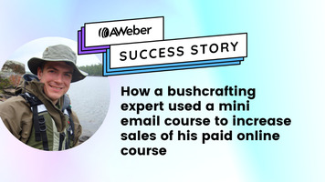 How a bushcraft expert used a mini email course to increase sales of his paid online course