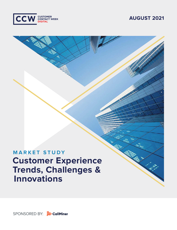 Customer Experience Trends, Challenges, and Innovations, 2021