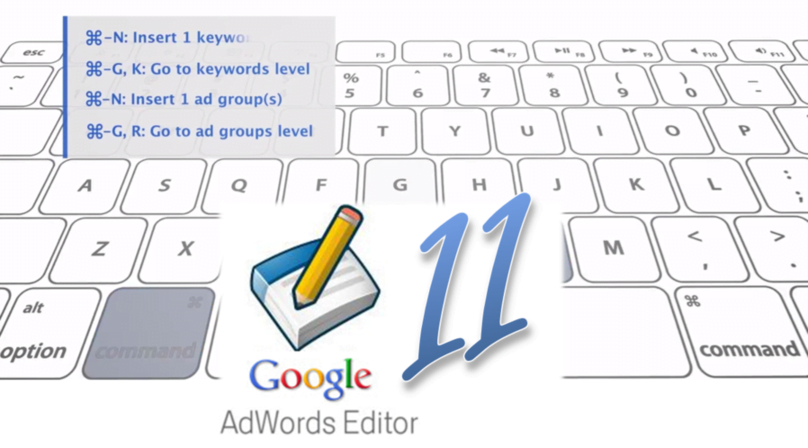 New Google AdWords Editor Version 11 Features