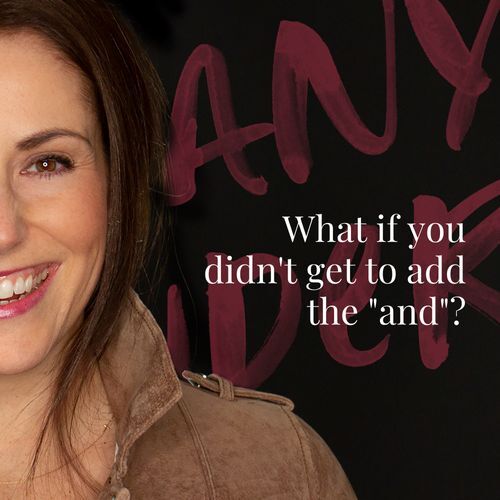 What if you didn't get to add the "and"?