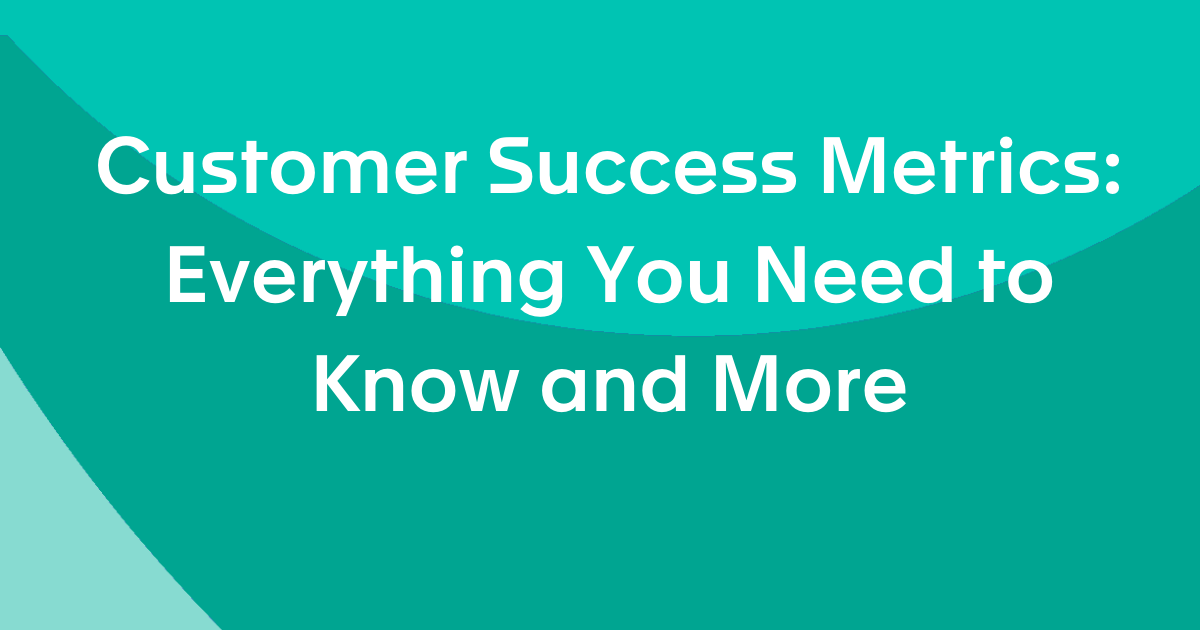 Customer Success Metrics: The Definitive Guide [2022]