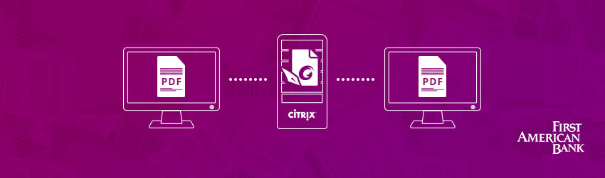 If organizing workflows and going paperless are your goals, find out what First American Bank achieved - Foxit PDF Blog
