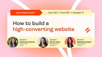 How to craft a high-converting website with HubSpot and Hotjar