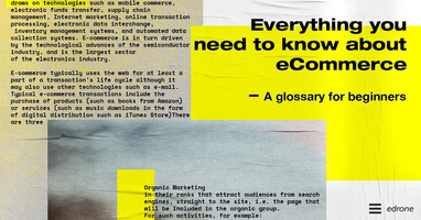 eCommerce glossary for beginners