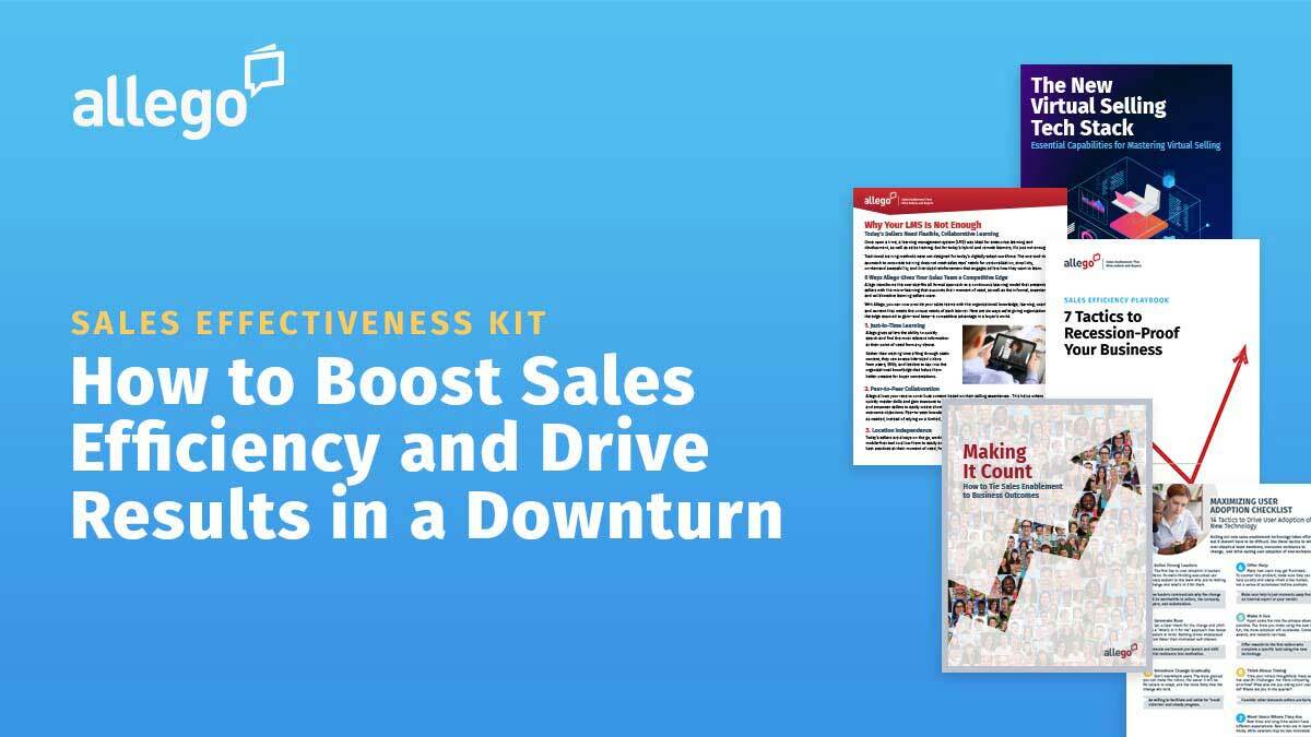 The Sales Effectiveness in a Downturn Kit