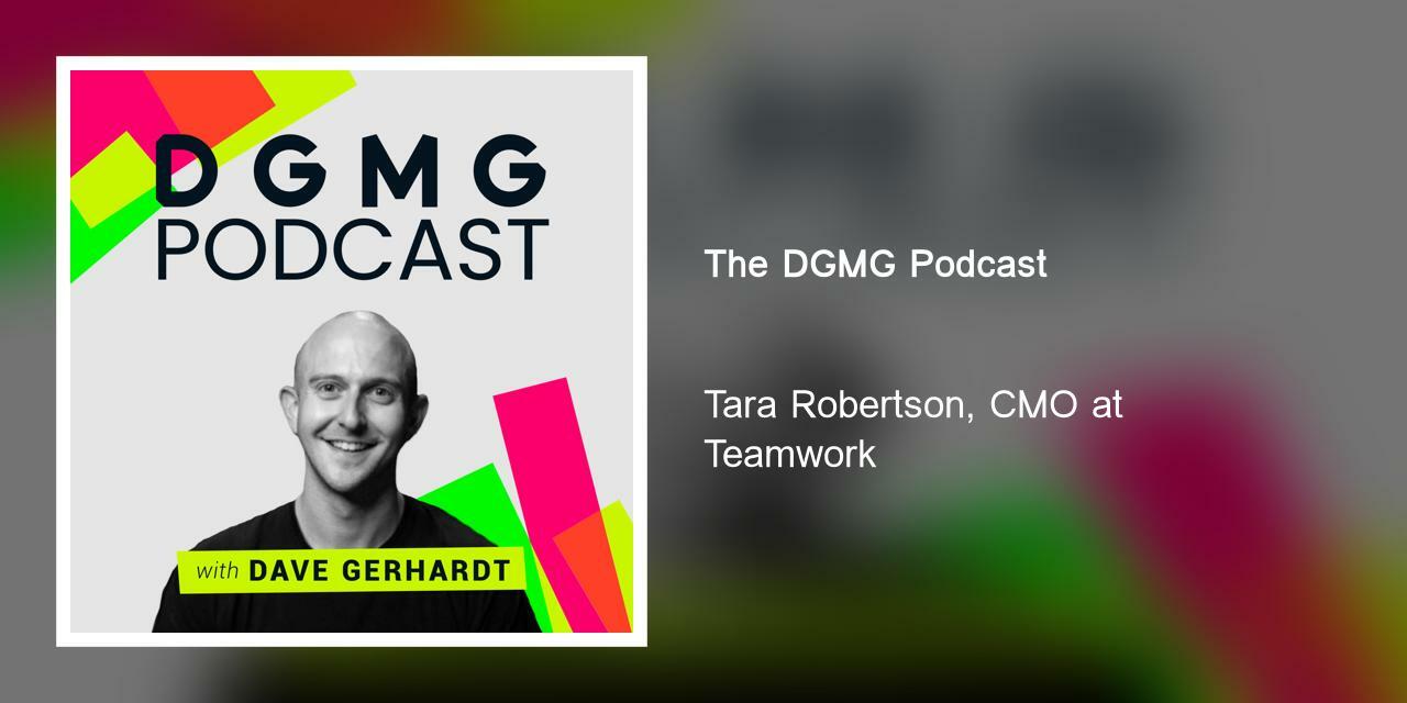 Tara Robertson, CMO at Teamwork