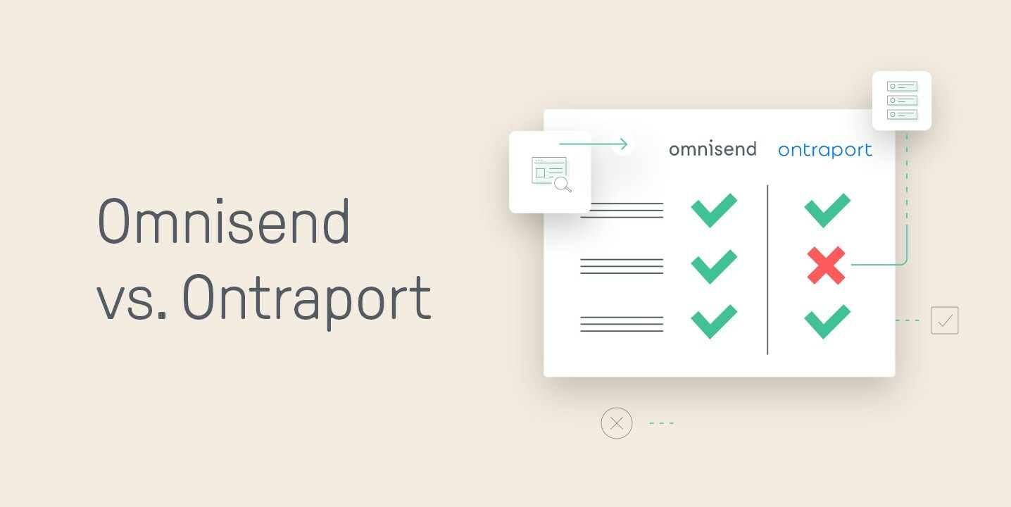 Omnisend and Ontraport: A Feature-by-Feature Comparison