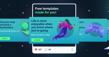 How To Create Your Own Design Using Free Ad Templates
