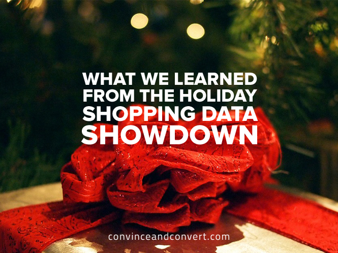 What We Learned from the Holiday Shopping Data Showdown