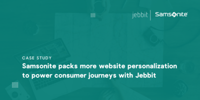 Samsonite packs more website personalization to power consumer journey with jebbit