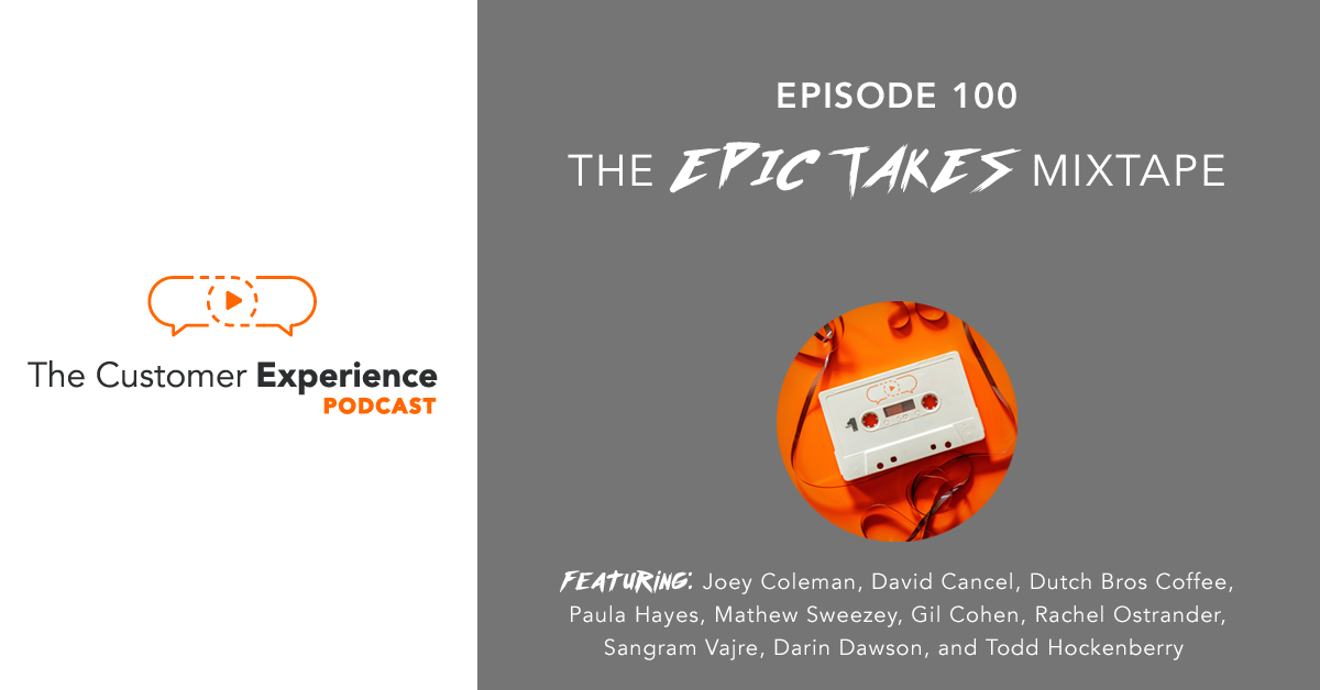 The Epic Takes Mixtape: Human-First Highlights from 100 Episodes