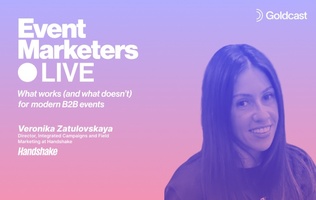 Event Marketers Live With Veronika Zatulovskaya