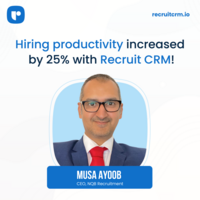  Recruit CRM supercharges NQB Recruitment Solutions with a 25% productivity boost!