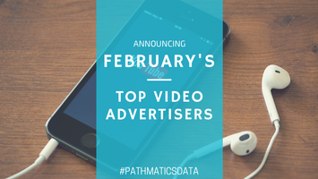 February's Top Video Advertisers