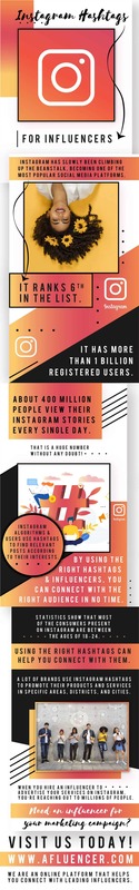 Instagram Hashtags For Influencers (with Infographic)