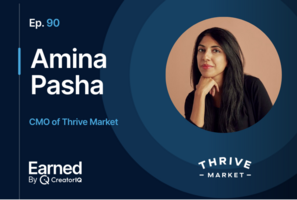 Thrive Market CMO Amina Pasha Talks Generating $500M by Making Healthy Living Easy