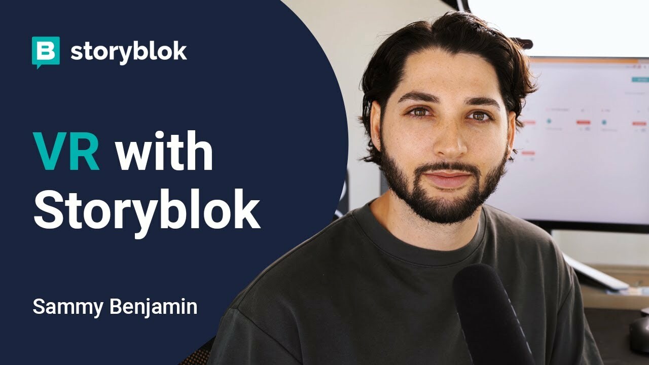 VR e-commerce with Storyblok's Headless CMS