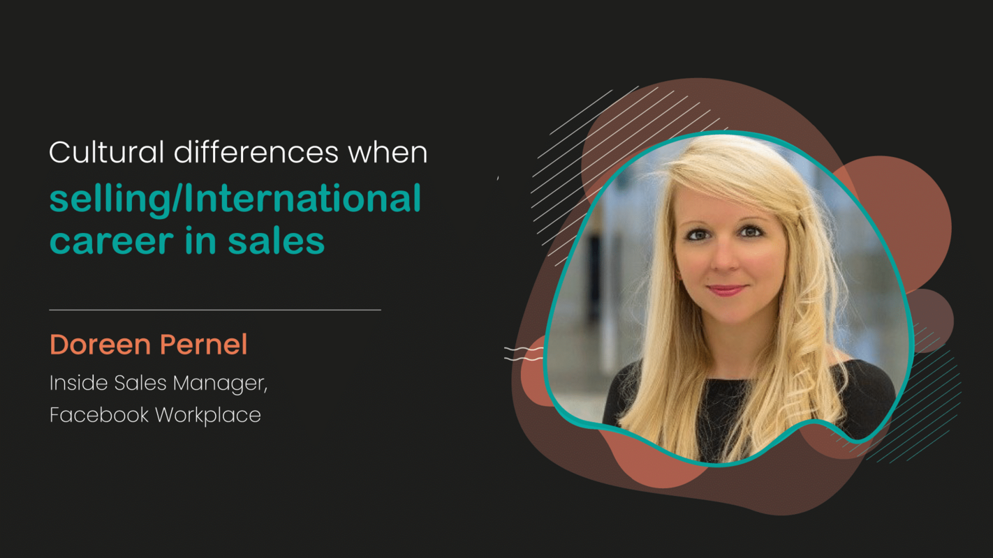 Cultural differences when selling/International career in sales