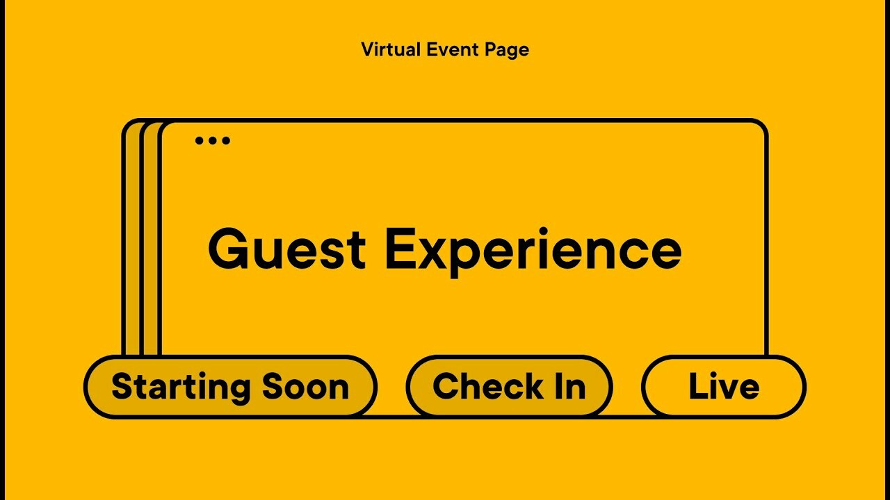Splash Virtual Event Page: Guest Experience