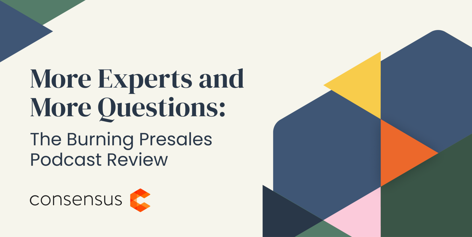 Answers to THE Burning Presales Questions of Q1 