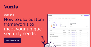 Using custom frameworks to meet your unique security needs