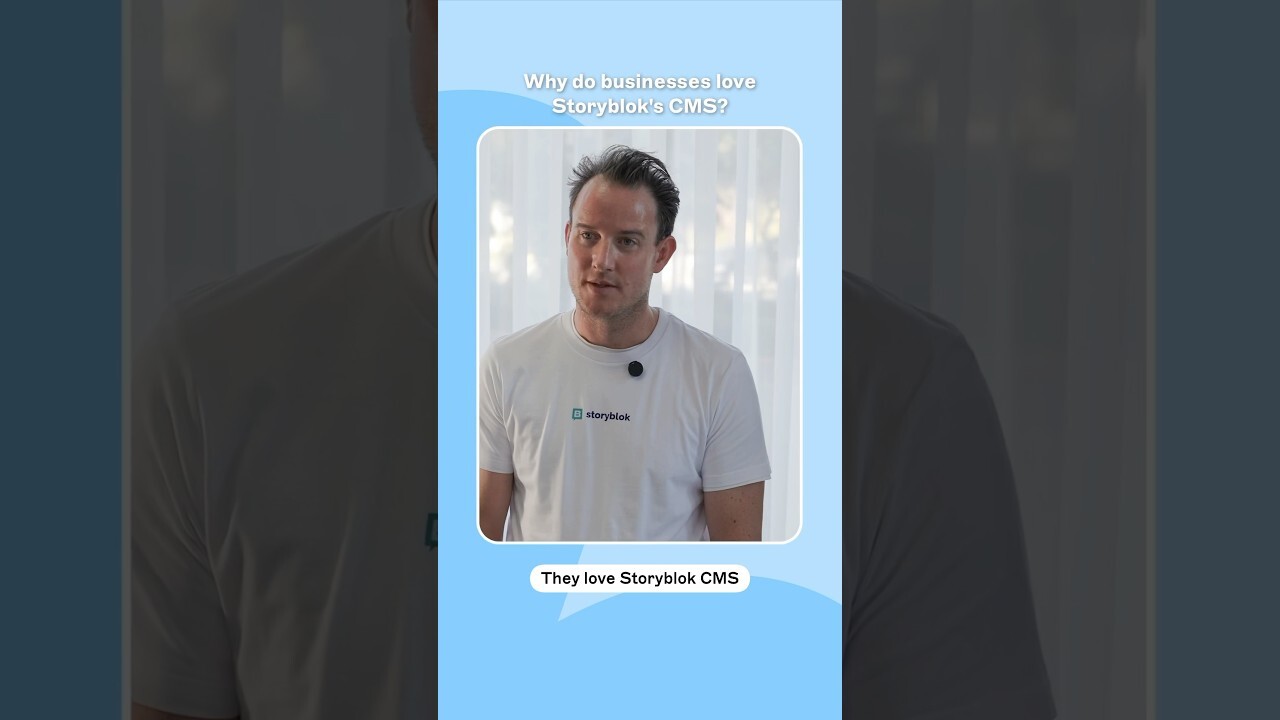 Headless but not clueless. See why businesses are choosing Storyblok