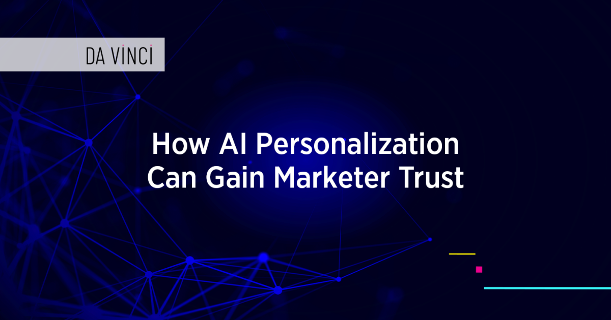 How the Right AI Personalization Can Build Trust