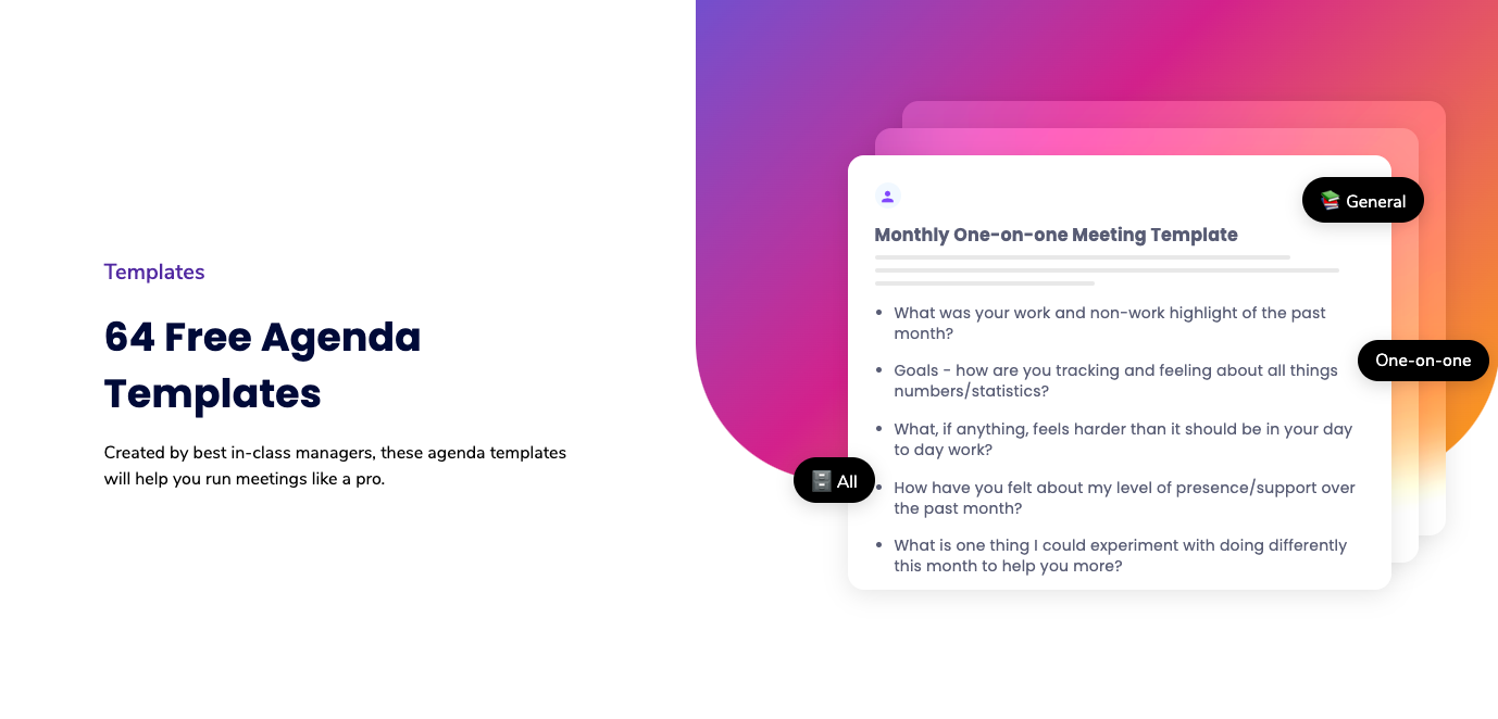 Free Agenda Templates | Hypercontext