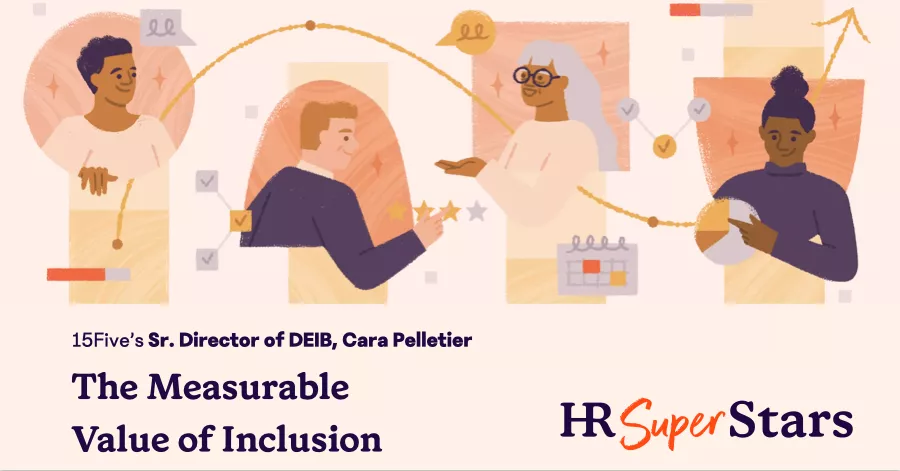 HR Superstars Podcast: The Measurable Value of Inclusion with 15Five's Cara Pelletier