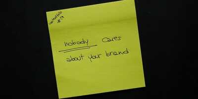 cf #59: nobody cares about your brand