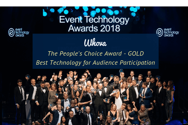 Whova Wins the People's Choice Award at the 'Oscars' of Event Technology