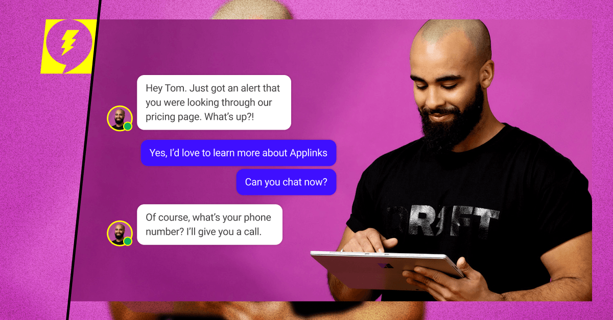 Drift for Sales: More Productive Reps, More Quality Pipeline