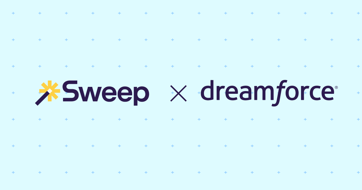 Sweep Heads to Dreamforce 2024