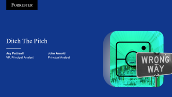 Ditch The Pitch: $12.5 Billion Per Year Is Spent On A Dysfunctional Agency Review Process