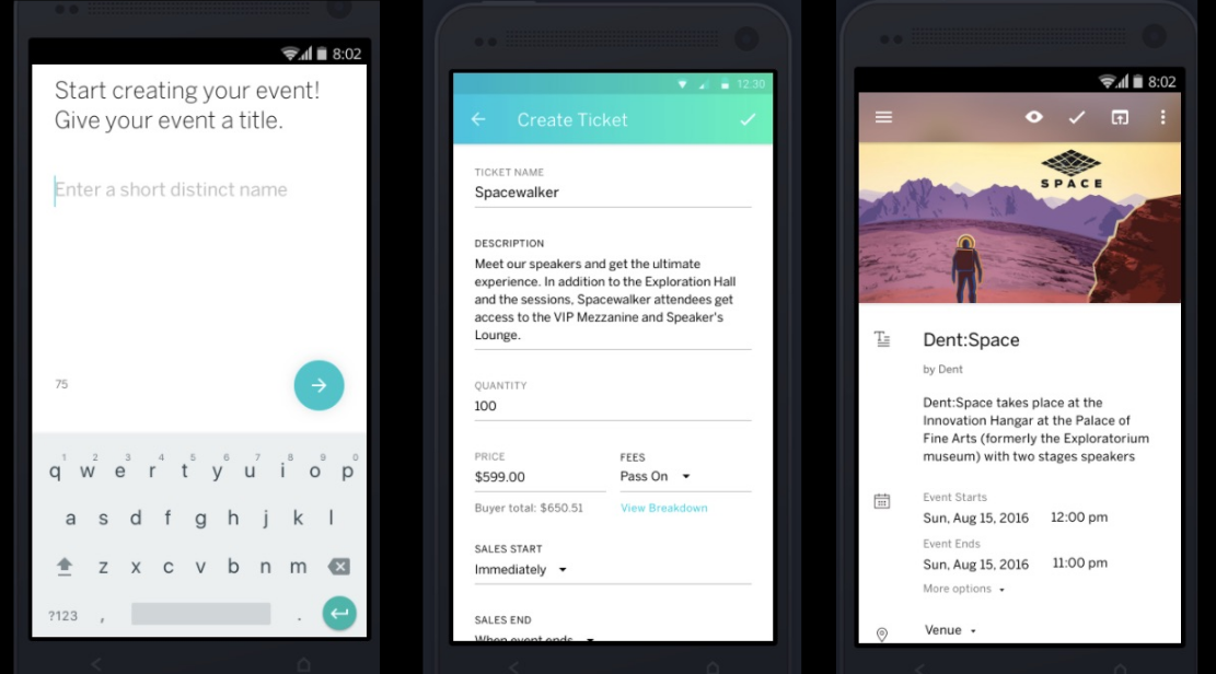 Create and Edit your Event from Anywhere with Organizer on Android