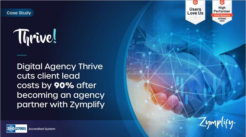 Thrive Case Study | Zymplify