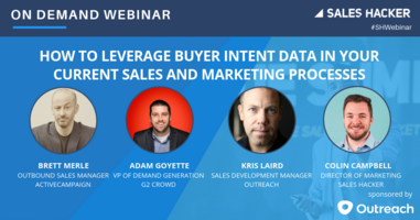 How to Leverage Buyer Intent Data in your Current Sales and Marketing Processes