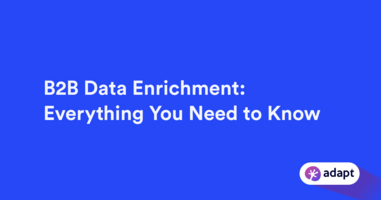 B2B Data Enrichment: Everything you need to know
